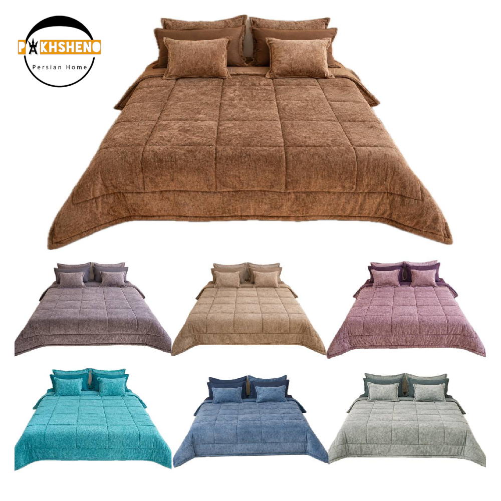 ست روتختی پخشنو مدل مخمل 8 تکه (10 عددی)