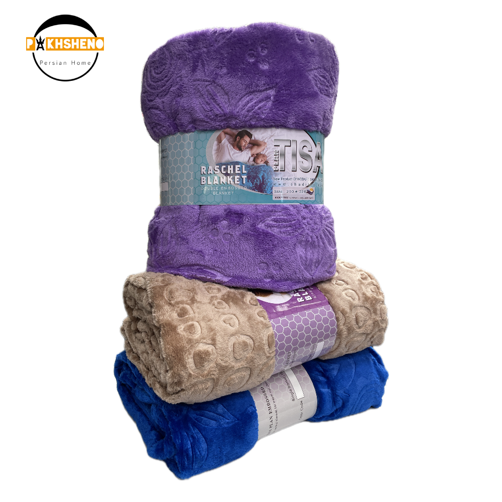 پتوی مسافرتی شادیلون مدل تیسا (10 عددی)