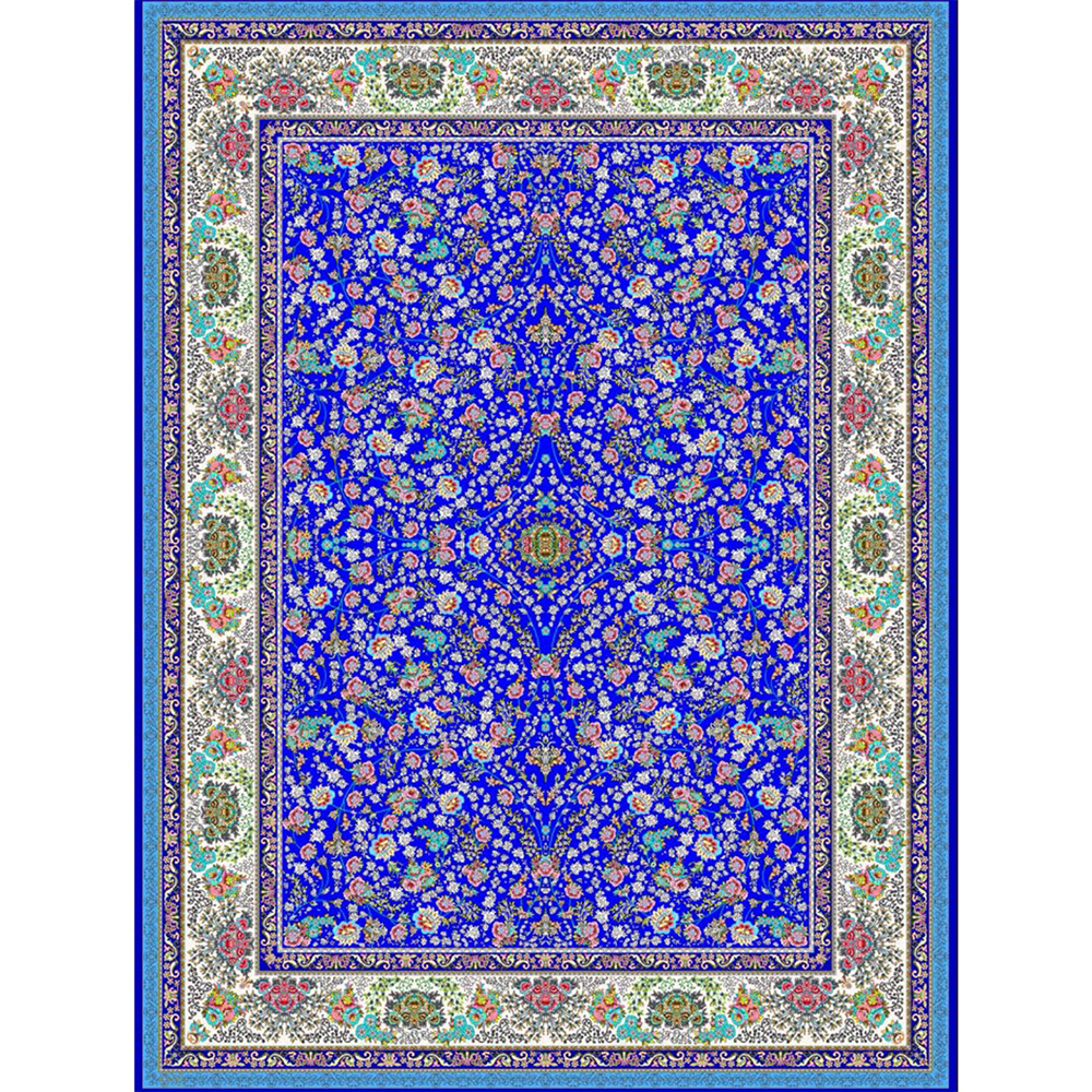 رومیزی مخمل شانل کنگره دار طرح 03