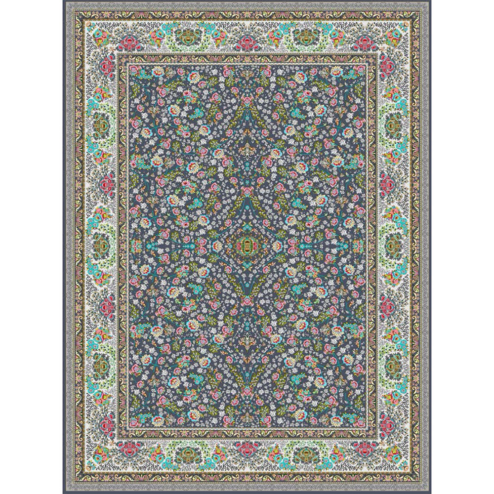 رومیزی مخمل شانل کنگره دار طرح 04