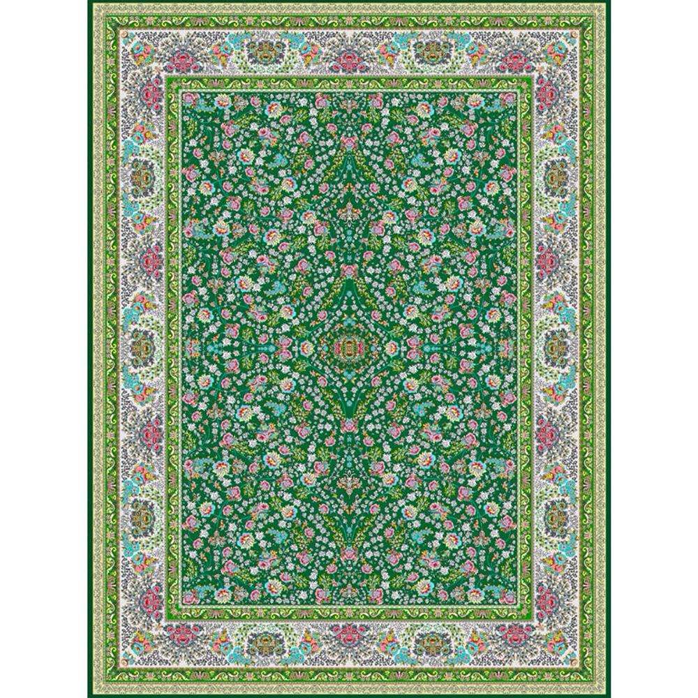 رومیزی مخمل شانل کنگره دار طرح 06
